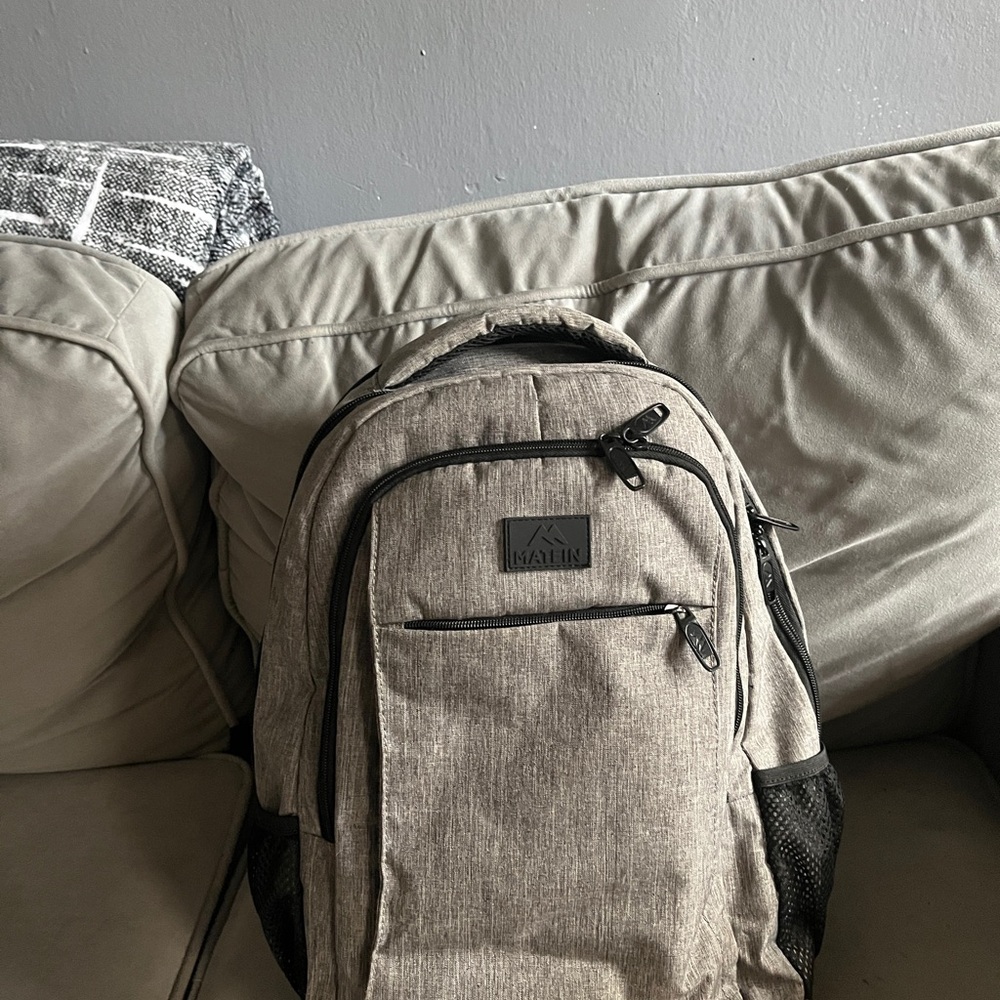 Stylish Beige Backpack for Men